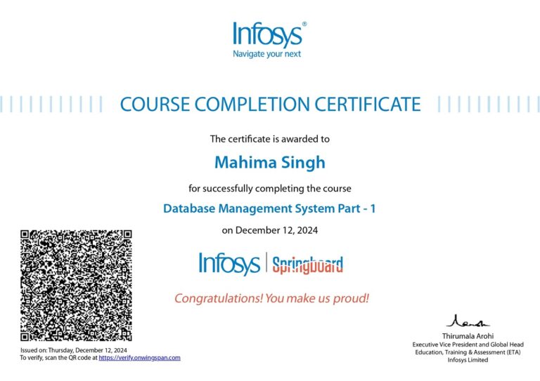 infosys mahima singh train_-0001