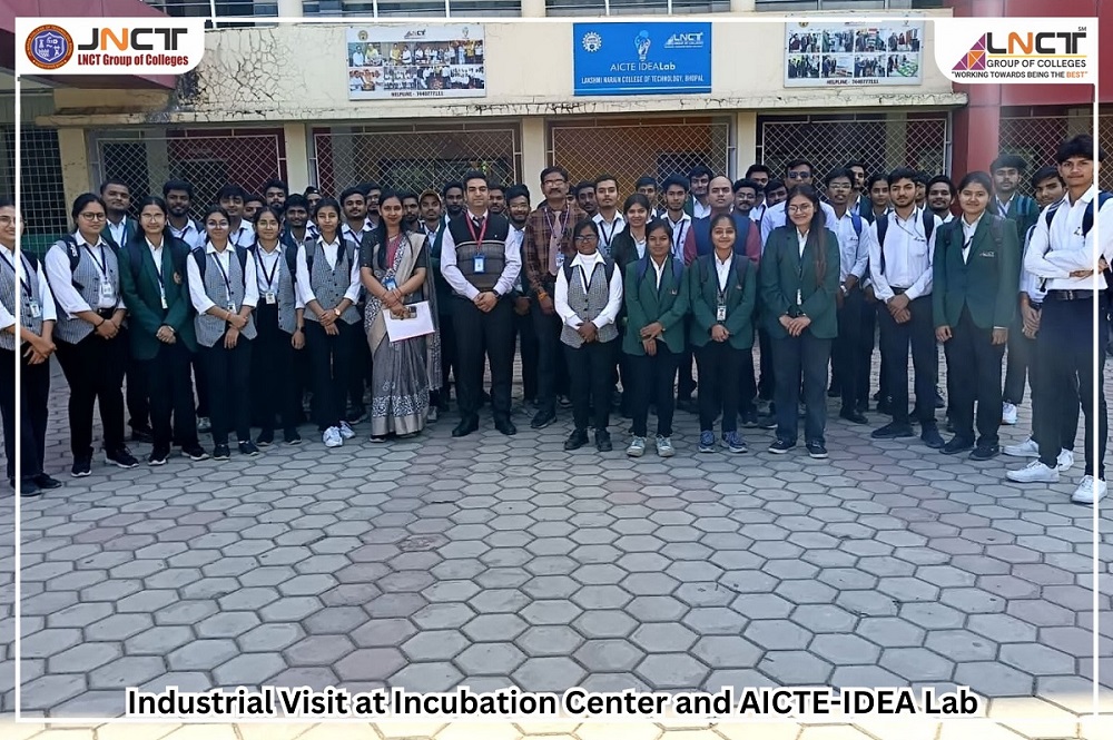  Industrial Visit at Incubation Center and AICTE-IDEA Lab 