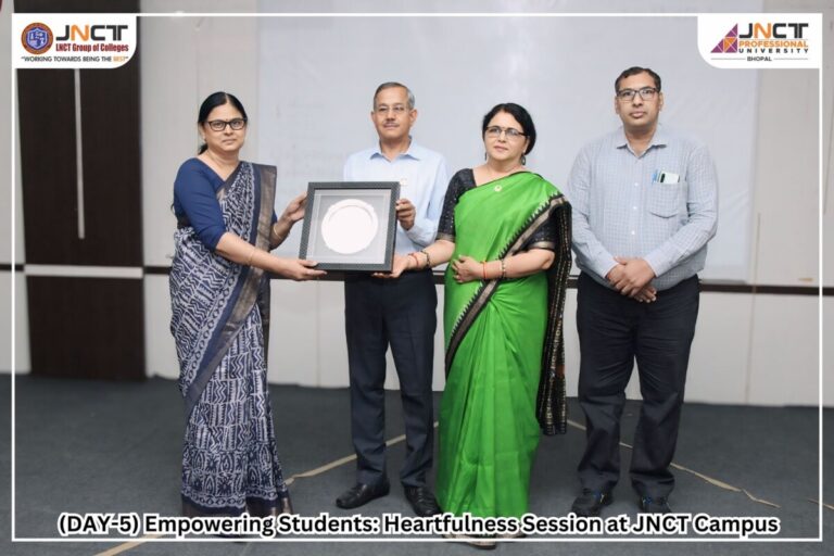 Day-5 Highlights Empowering Students: Heartfulness Session at JNCT