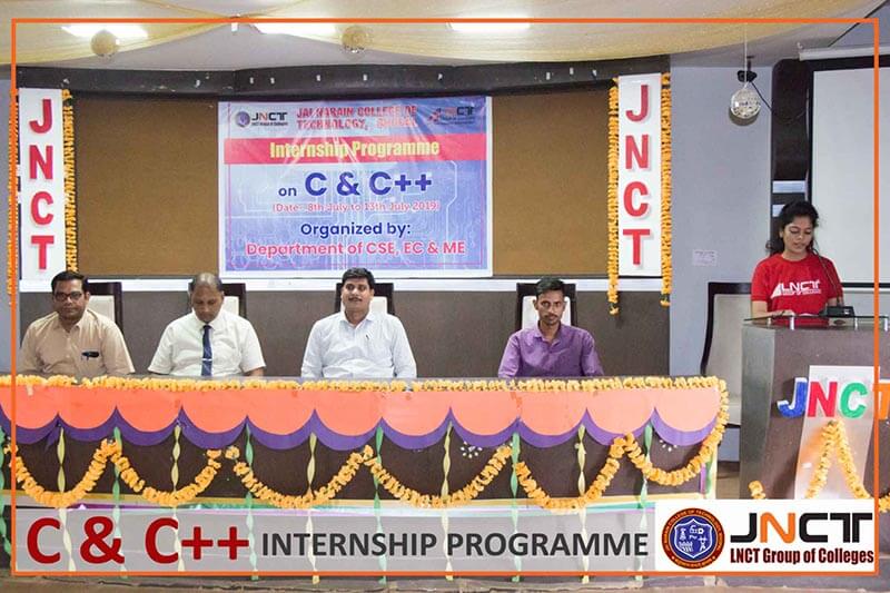 c and c plus plus Internship Programme 6