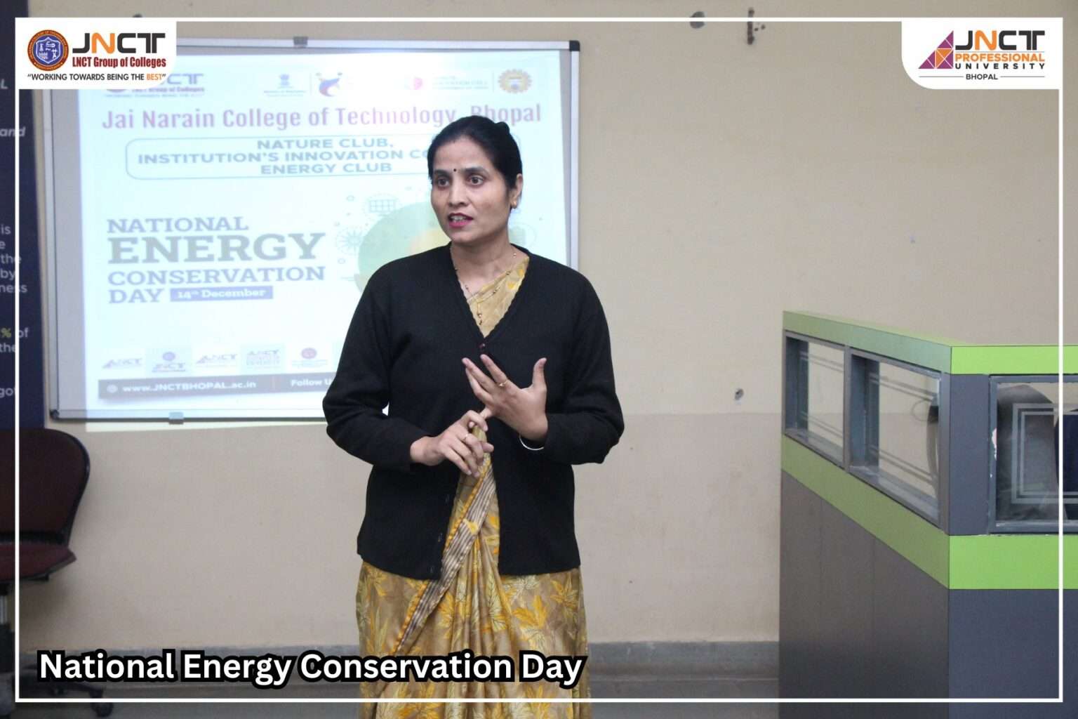 National Energy Conservation Day Celebration! – JNCT Bhopal - LNCT ...