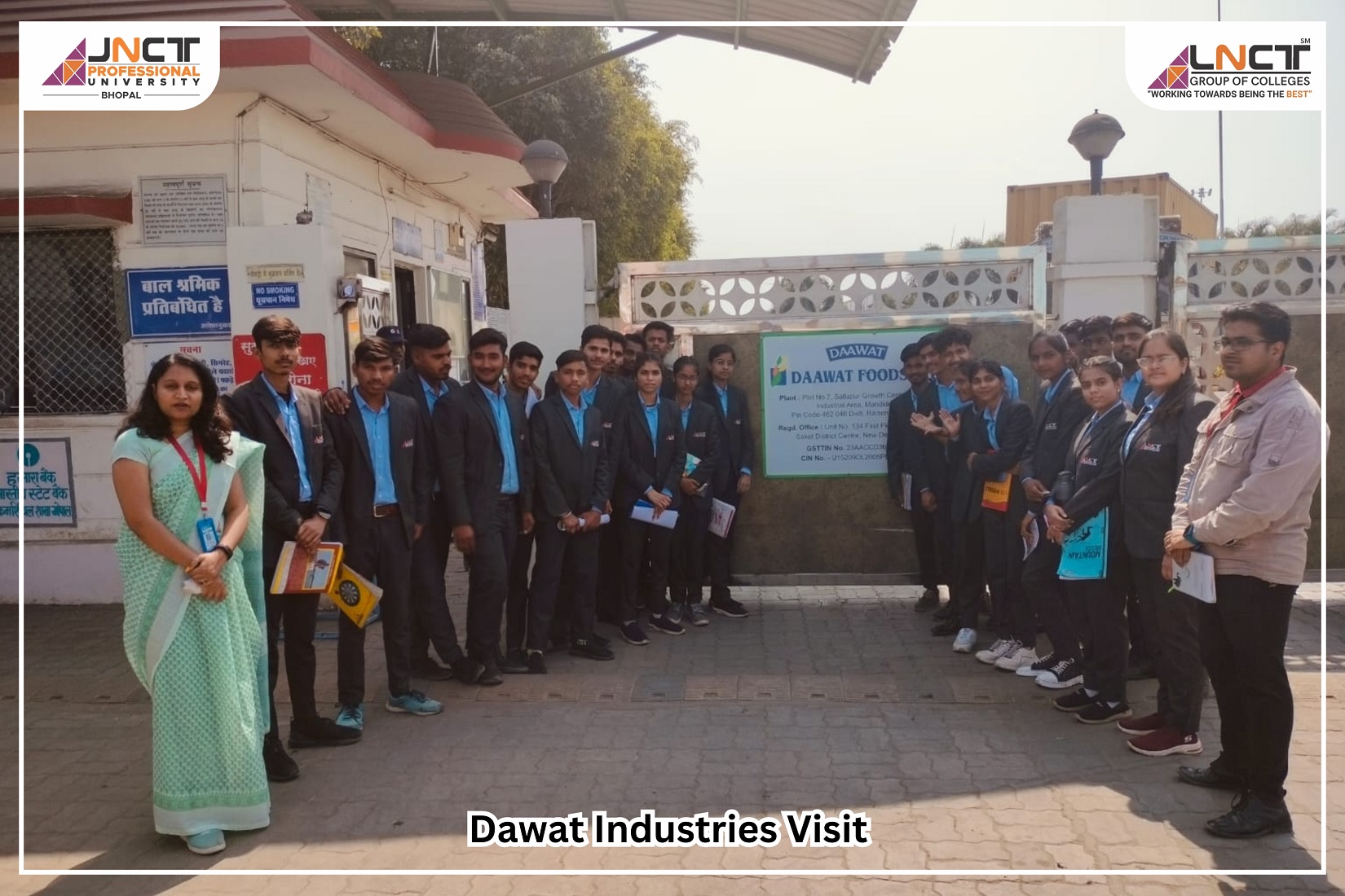 Industrial Visit Recap: Dawat Industries