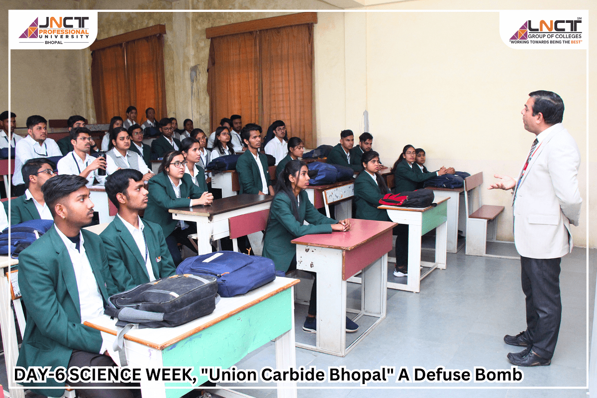 Day 6 of Science Week:Union Carbide Bhopal incident, aptly named ‘A Defuse Bomb