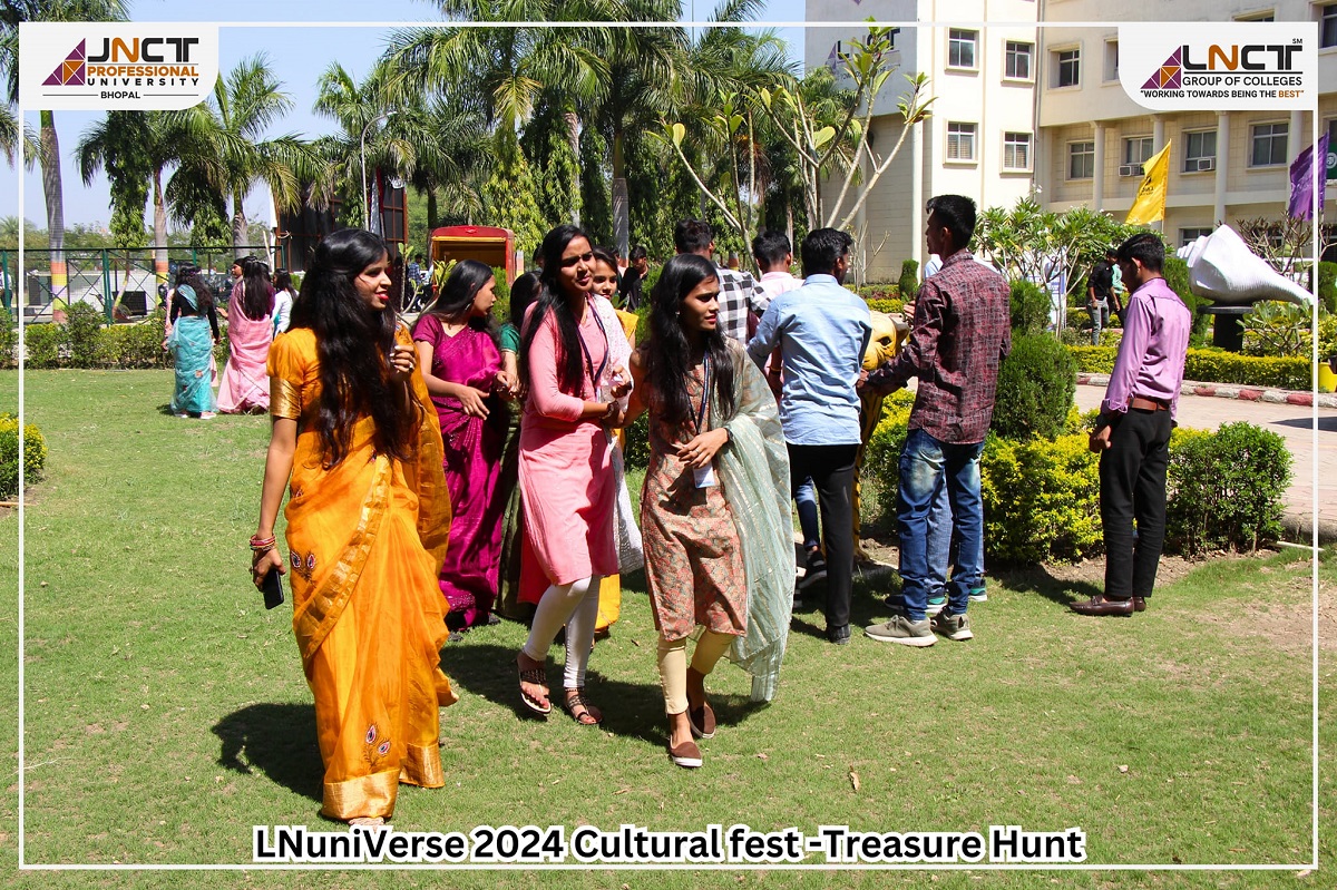 JNCT Professional University hosted a thrilling Treasure Hunt Competition