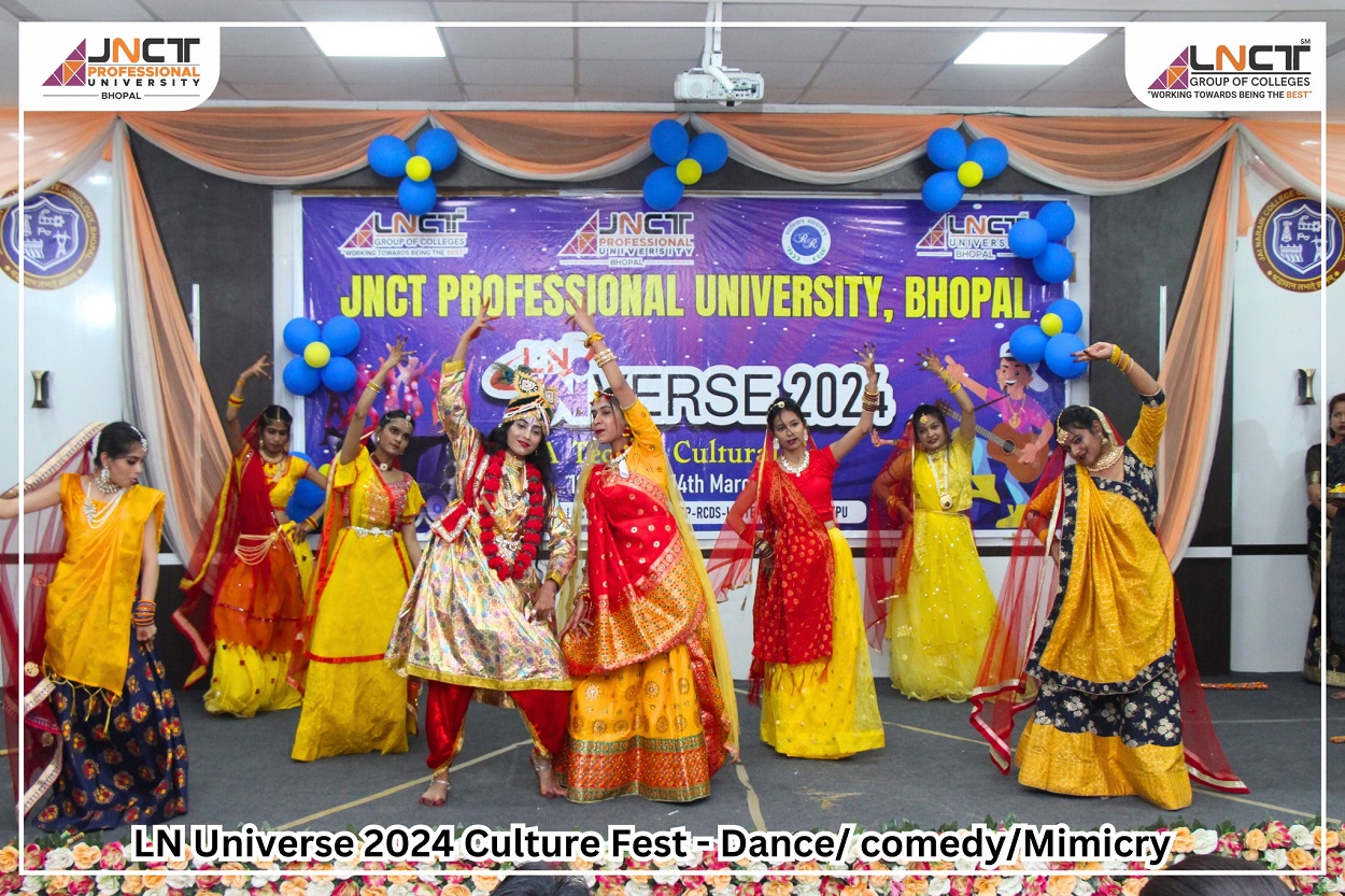 JNCT Professional University has set the stage ablaze with its exhilarating dance competition