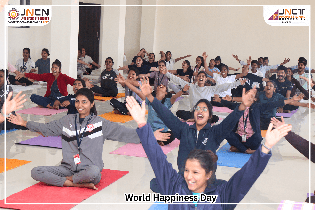 Read more about the article Celebrating World Happiness Day at JNCT Professional University!
