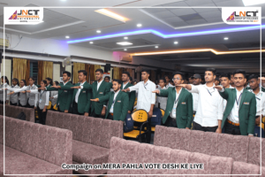 Read more about the article Mera Pahla Vote: A Pledge for Nation Building – JNCT Professional University Campaign