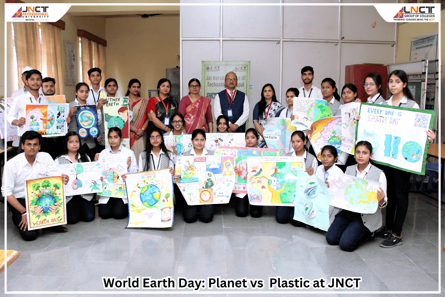 JNCT celebrated World Earth Day organized by the Nature’s Club
