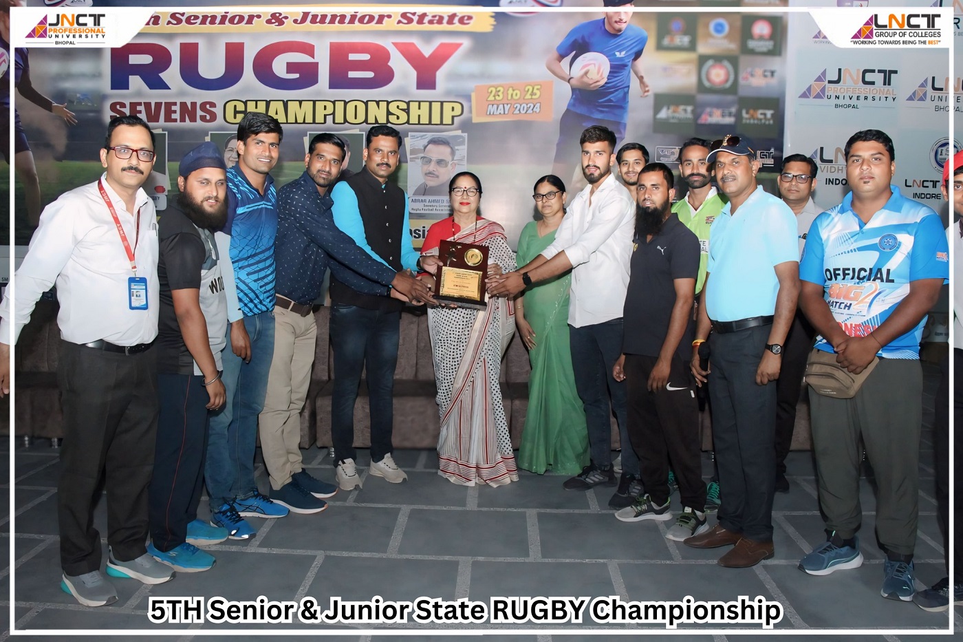 The 5th Senior & Junior State Level Rugby Sevens Competition at JNCT