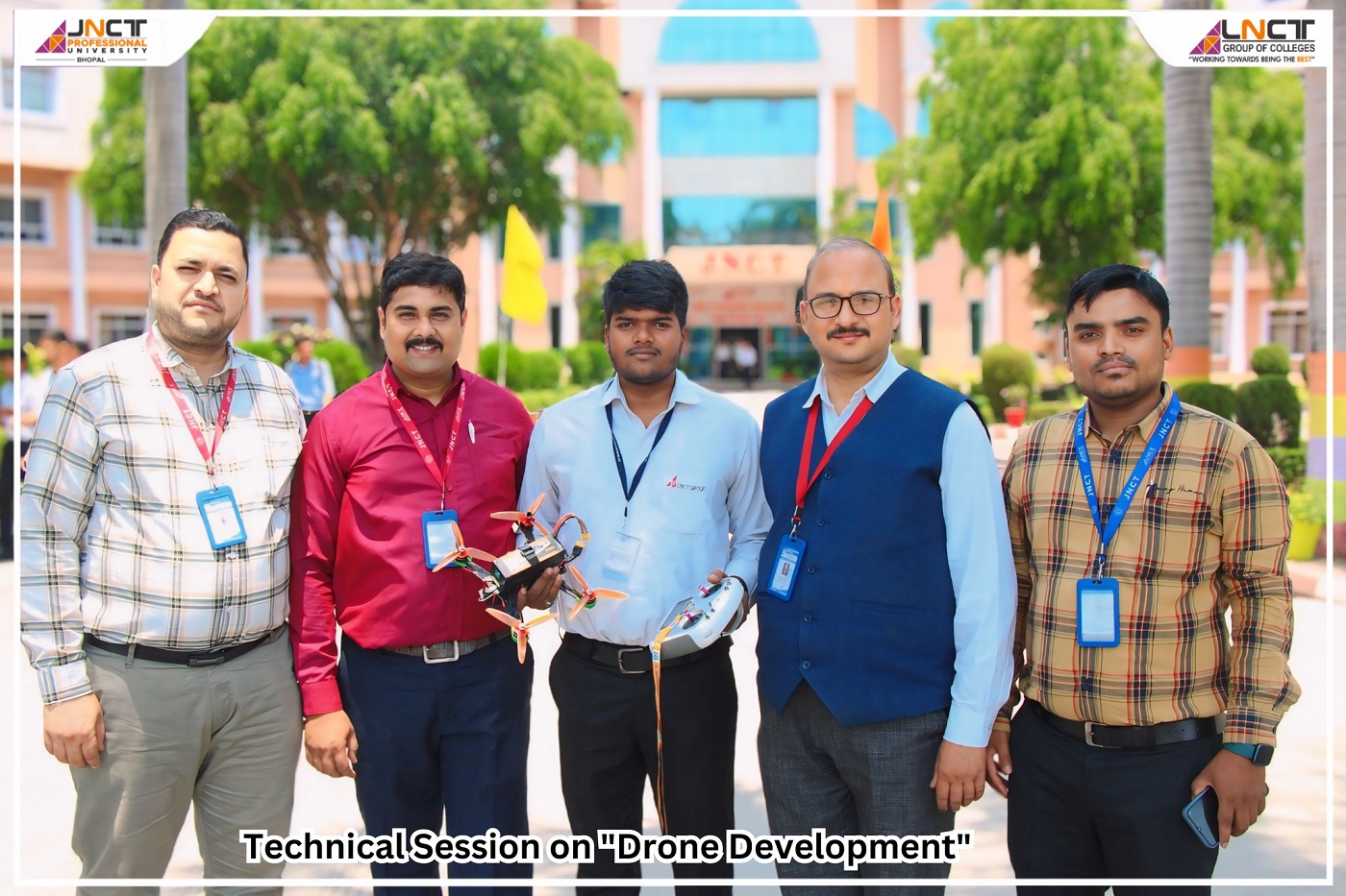 Technical Session on *“Drone Development”* organized by the Department of Electronics & Communication.
