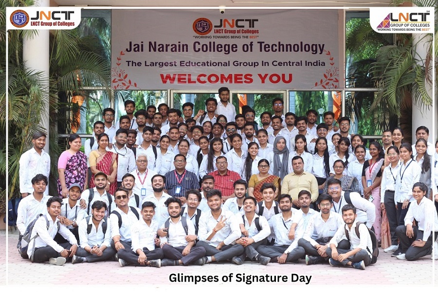 Glimpses of Signature Day Department of B.Tech