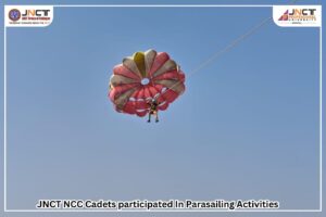 NCC Cadets are participating in the Parasailing Activity 3