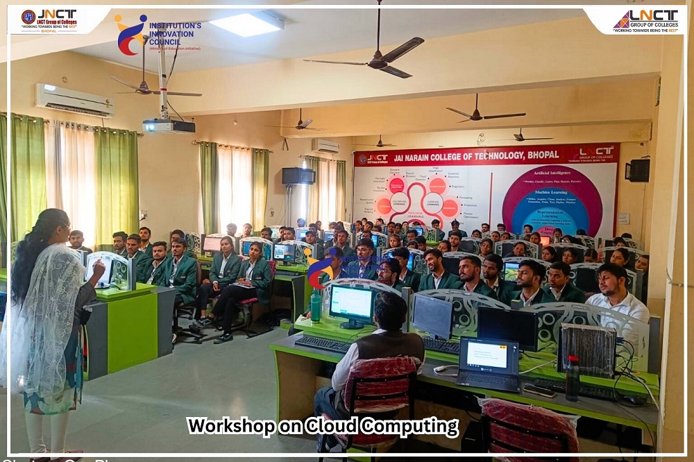 workshop on Cloud Computing hosted by the Department of CSE/AIML/AIDS