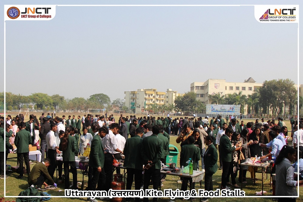 Uttarayan  Kite Flying & Food Stalls at JNCT